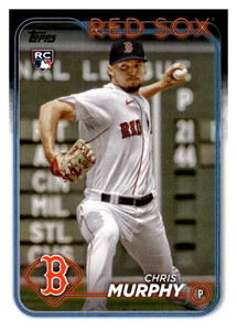 2024 Topps #73 Chris Murphy NM-MT RC Rookie Boston Red Sox 