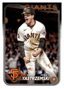 2024 Topps #124 Mike Yastrzemski NM-MT San Francisco Giants 