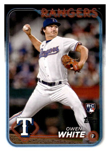 2024 Topps #5 Owen White NM-MT RC Rookie Texas Rangers 