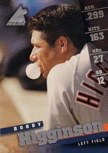 1998 Pinnacle Inside #4 Bobby Higginson NM-MT Detroit Tigers 