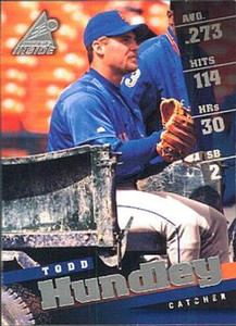 1998 Pinnacle Inside #9 Todd Hundley NM-MT New York Mets 