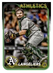 2024 Topps #278 Shea Langeliers NM-MT Oakland Athletics 