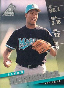 1998 Pinnacle Inside #61 Livan Hernandez NM-MT Florida Marlins 