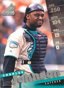 1998 Pinnacle Inside #97 Charles Johnson NM-MT Florida Marlins 