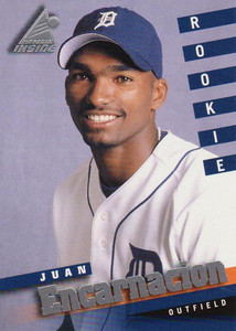 1998 Pinnacle Inside #127 Juan Encarnacion NM-MT Detroit Tigers 