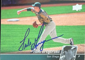 Luke Gregerson Autographed 2010 Upper Deck #418