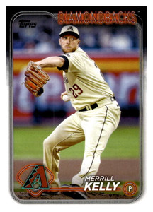 2024 Topps #112 Merrill Kelly NM-MT Arizona Diamondbacks 
