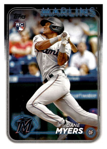 2024 Topps #188 Dane Myers NM-MT RC Rookie Miami Marlins 