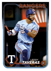 2024 Topps #199 Leody Taveras NM-MT Texas Rangers 