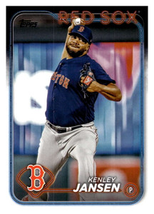 2024 Topps #267 Kenley Jansen NM-MT Boston Red Sox 