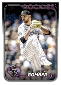 2024 Topps #340 Austin Gomber NM-MT Colorado Rockies 