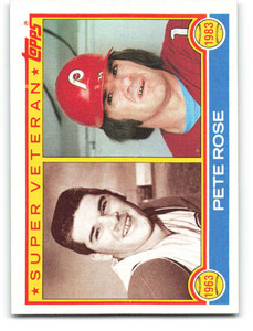 1983 Topps #101 Pete Rose SV VG Cincinnati Reds/Philadelphia Phillies 