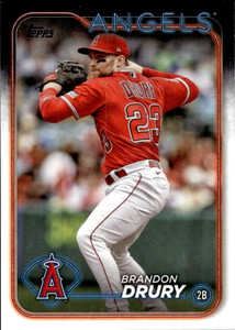 2024 Topps #644 Brandon Drury NM-MT Los Angeles Angels 