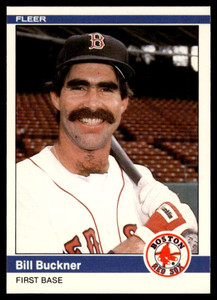 1984 Fleer Update #18 Bill Buckner NM Boston Red Sox 