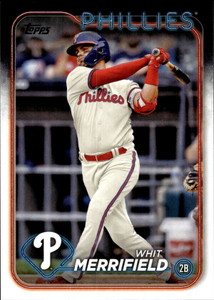 2024 Topps #661 Whit Merrifield NM-MT Philadelphia Phillies 