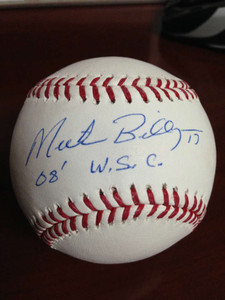 SOLD 856 Mick Billmeyer Autographed ROMLB Baseball 08 W.S.C. 