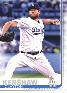 2019 Topps #10 Clayton Kershaw NM-MT Los Angeles Dodgers 