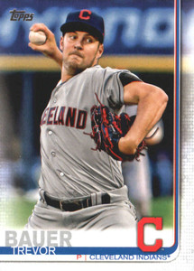2019 Topps #110 Trevor Bauer NM-MT Cleveland Indians 