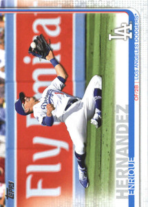 2019 Topps #117 Enrique Hernandez NM-MT Los Angeles Dodgers 