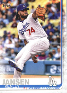 2019 Topps #129 Kenley Jansen NM-MT Los Angeles Dodgers 