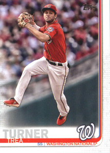 2019 Topps #176 Trea Turner NM-MT Washington Nationals 