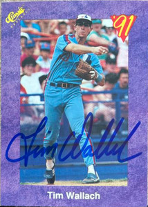 Tim Wallach Autographed 1991 Classic #2