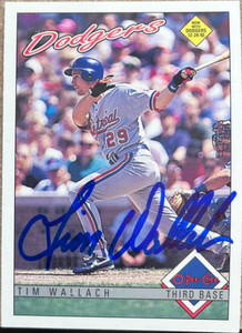 Tim Wallach Autographed 1993 O-Pee-Chee #225