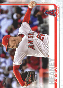 2019 Topps #257 Andrew Heaney NM-MT Los Angeles Angels 