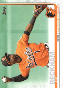 2019 Topps #282 Tim Beckham NM-MT Baltimore Orioles 