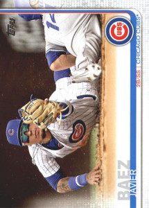 2019 Topps #310 Javier Baez NM-MT Chicago Cubs 