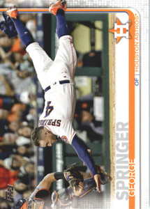 2019 Topps #323 George Springer NM-MT Houston Astros 
