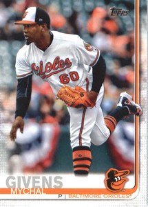 2019 Topps #337 Mychal Givens NM-MT Baltimore Orioles 