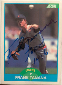 Frank Tanana, P, Detroit Tigers, 1991 Leaf, #497