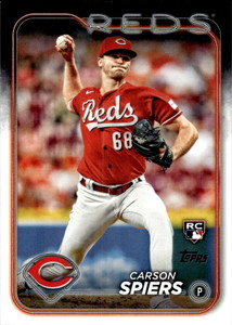 2024 Topps #365 Carson Spiers NM-MT RC Rookie Cincinnati Reds 