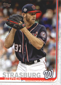 2019 Topps #356 Stephen Strasburg NM-MT Washington Nationals 