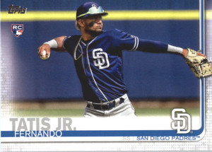 2019 Topps #410 Fernando Tatis Jr. NM-MT RC Rookie San Diego Padres 