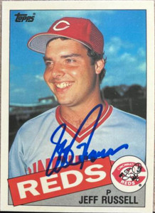 Jeff Russell Autographed 1985 Topps Tiffany #651