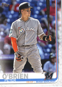 2019 Topps #470 Peter O'Brien NM-MT Miami Marlins 