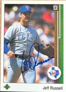 Jeff Russell Autographed 1989 Upper Deck #461
