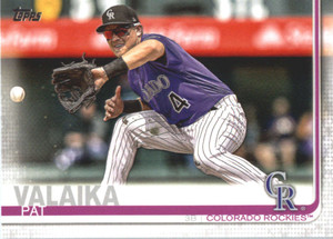 2019 Topps #621 Pat Valaika NM-MT Colorado Rockies 