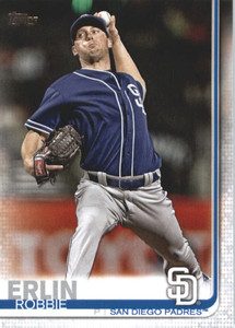 2019 Topps #626 Robbie Erlin NM-MT San Diego Padres 