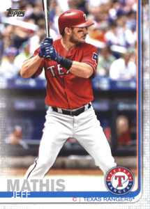 2019 Topps #681 Jeff Mathis NM-MT Texas Rangers 