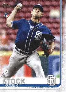 2019 Topps #684 Robert Stock NM-MT RC Rookie San Diego Padres 