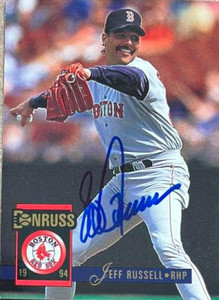 Jeff Russell Autographed 1994 Donruss #248