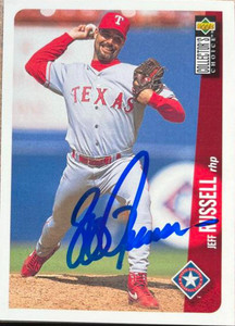 Jeff Russell Autographed 1996 Collector's Choice #344