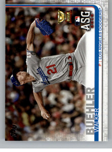 2019 Topps Update #US8 Walker Buehler NM-MT Los Angeles Dodgers 