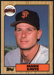 1987 Topps #21 Mark Davis NM-MT San Francisco Giants 