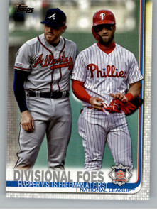 2019 Topps Update #US260 Freddie Freeman/Bryce Harper NM-MT 