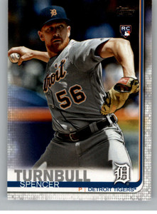 SOLD 78399 2019 Topps Update #US276 Spencer Turnbull NM-MT RC Rookie Detroit Tigers 