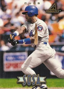 1997 New Pinnacle #2 Sammy Sosa NM-MT Chicago Cubs 